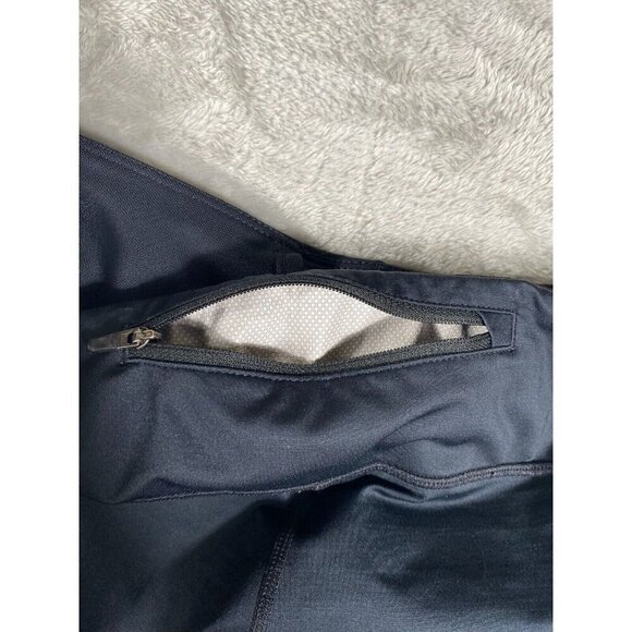 Nike Dri-Fit Black Mesh Panel Active Leggings Women’s Size XL - Picture 5 of 16